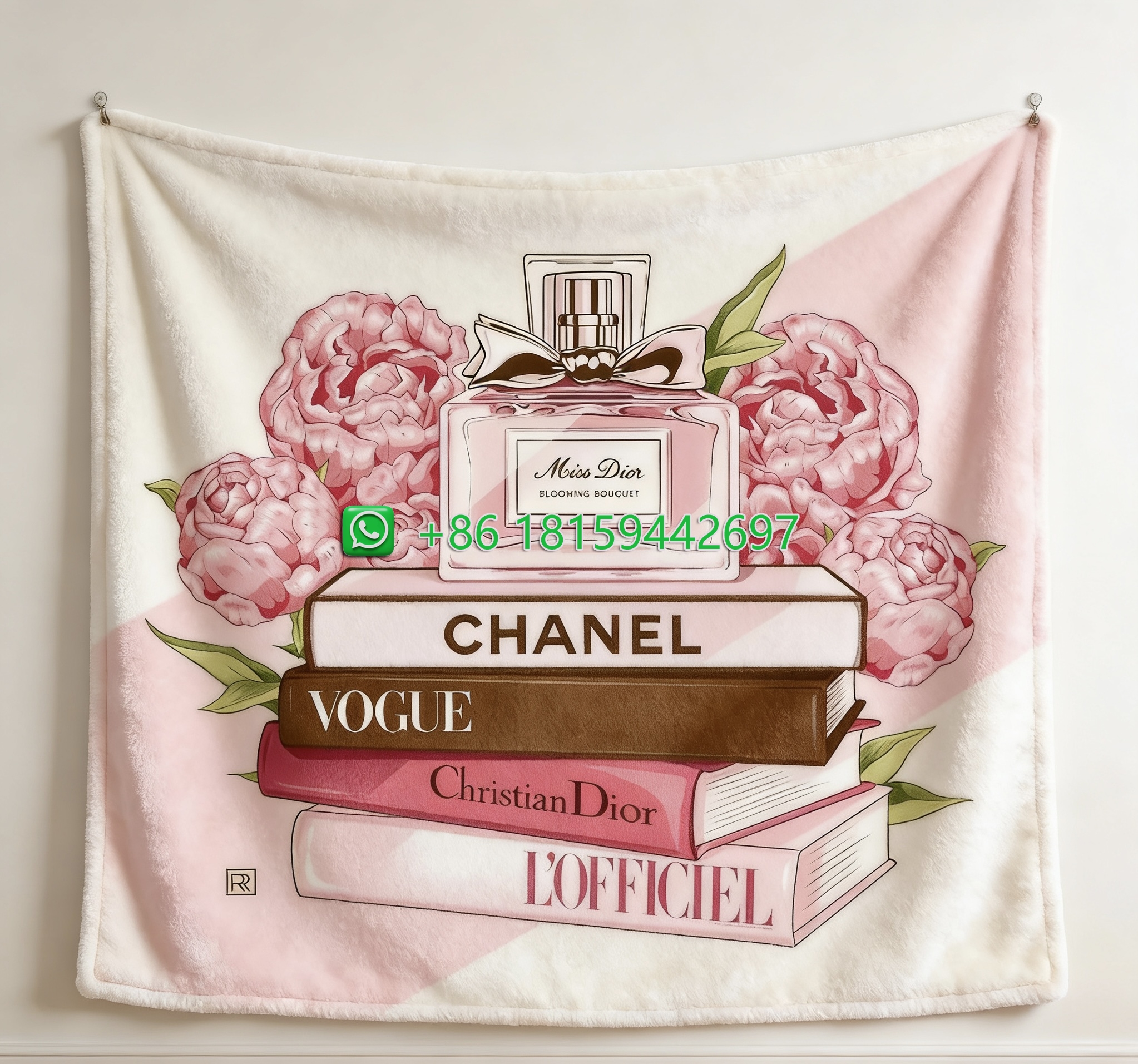 Chanel Throw Blankets